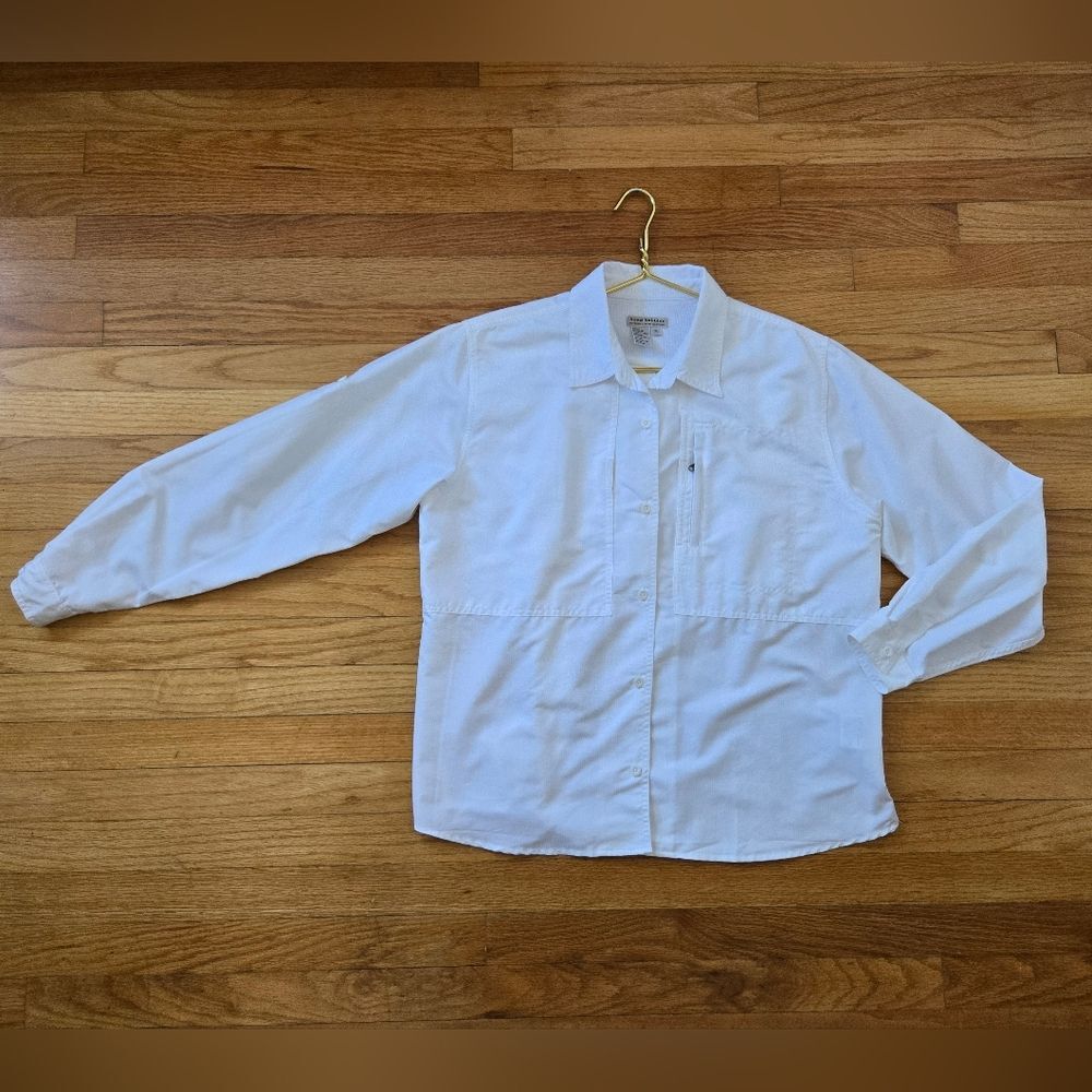 Royal Robbins button down shirt Outdoor Clothing vented woman's Size XL